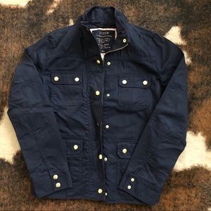 Jcrew Factory Navy Downtown Field Jacket